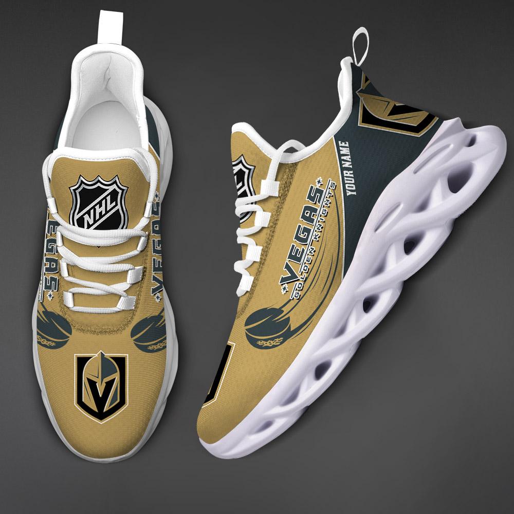 Ideafootwear Vegas Golden Knights Max Soul Shoes Sneakers For Men And Women