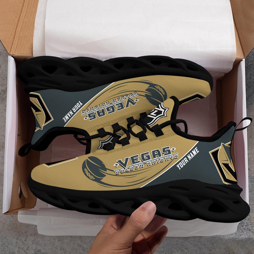 Ideafootwear Vegas Golden Knights Max Soul Shoes Sneakers For Men And Women