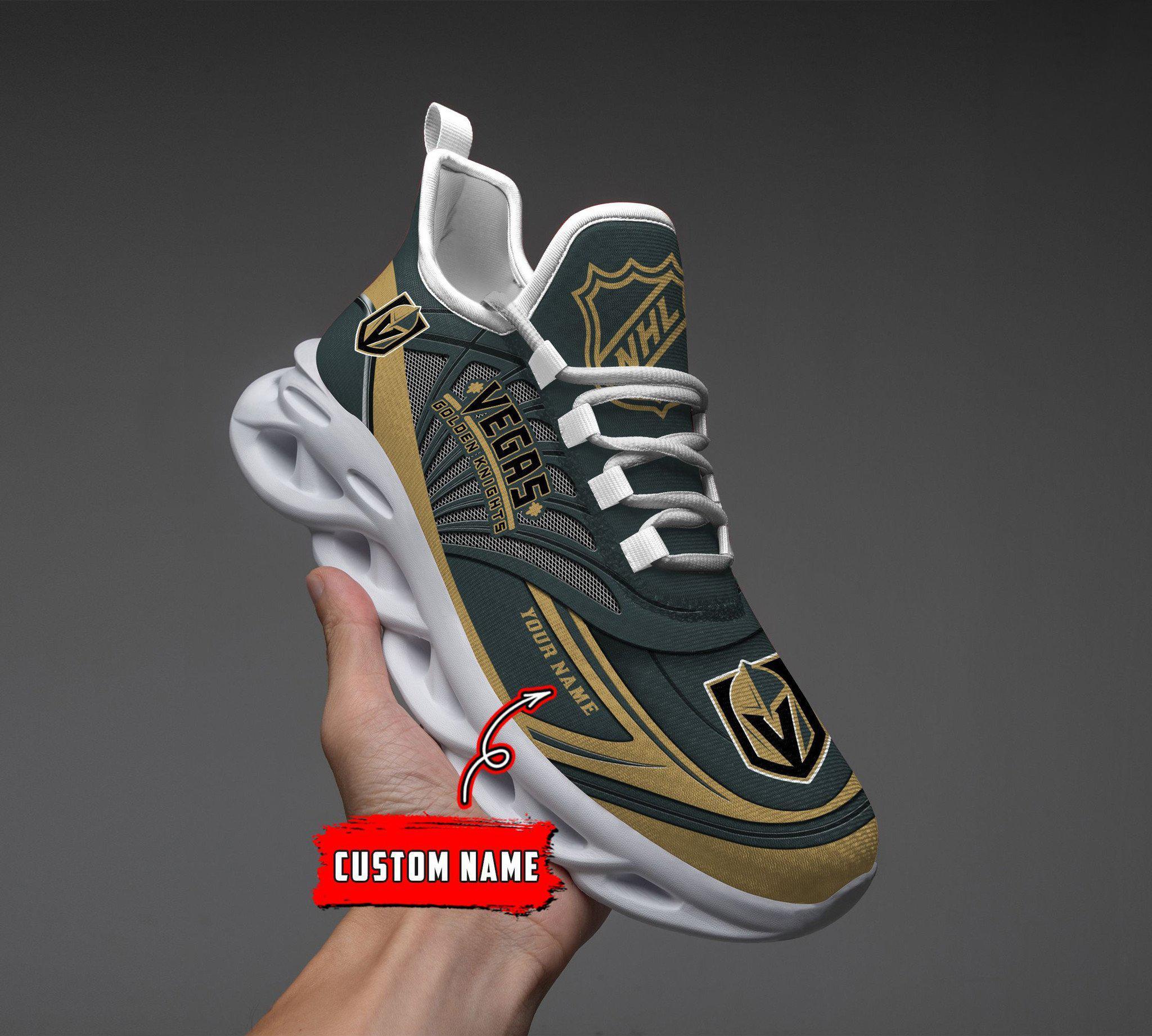 Ideafootwear Vegas Golden Knights Max Soul Shoes Sneakers For Men And Women