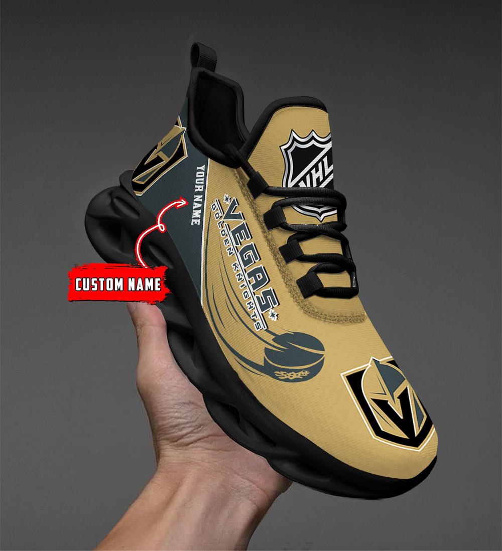 Ideafootwear Vegas Golden Knights Max Soul Shoes Sneakers For Men And Women