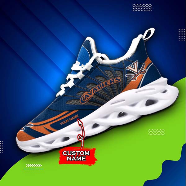 Ideafootwear Virginia Cavaliers NCAA Max Soul Shoes Sneakers For Men And Women