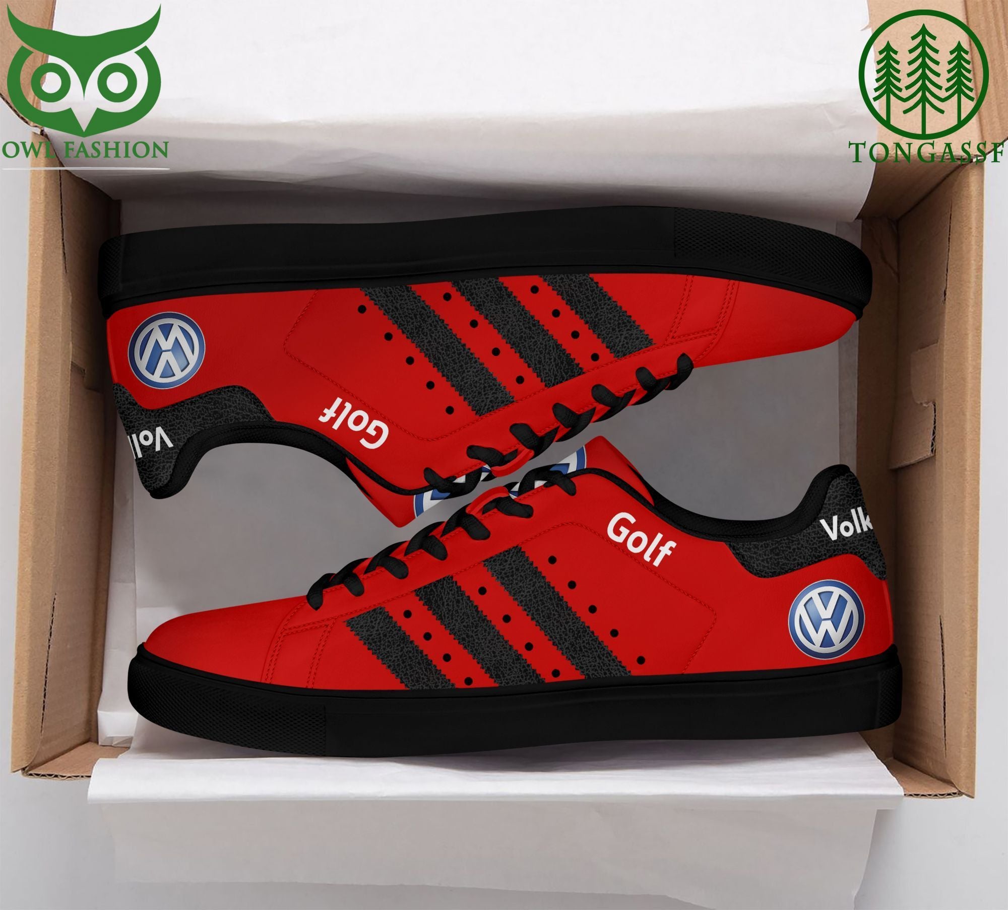 Ideafootwear Volkswagen Golf Skate Stan Shoes Sneakes For Men And Women