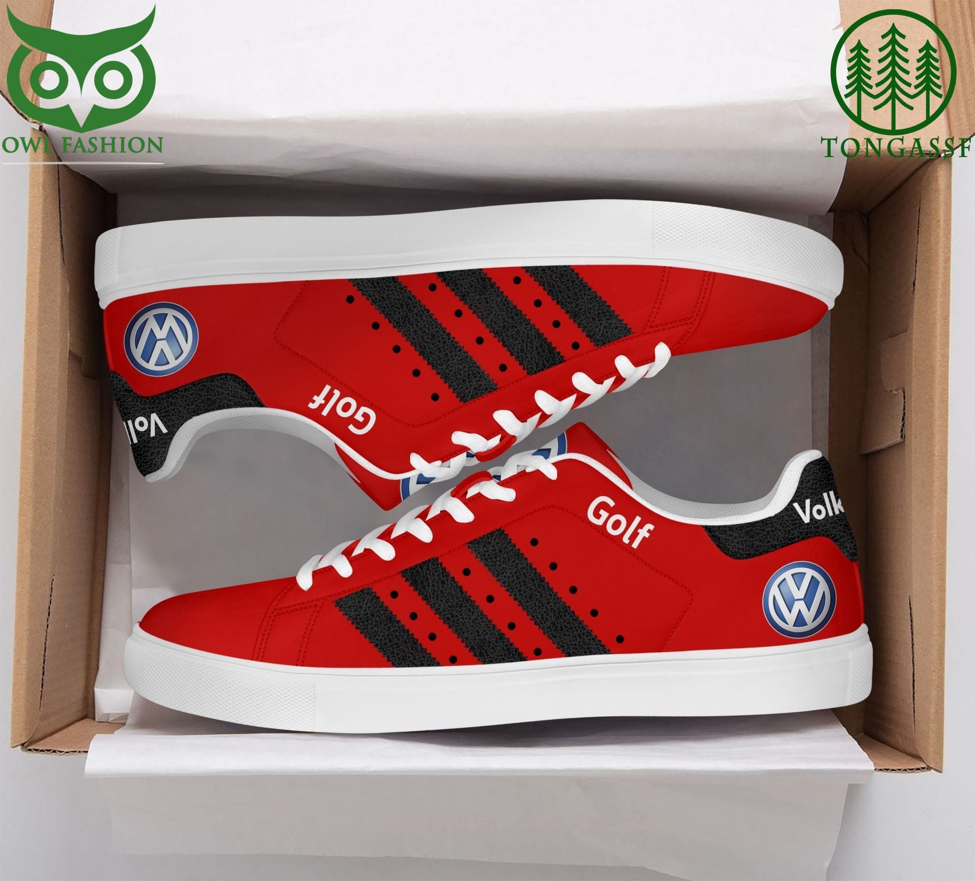 Ideafootwear Volkswagen Golf Skate Stan Shoes Sneakes For Men And Women