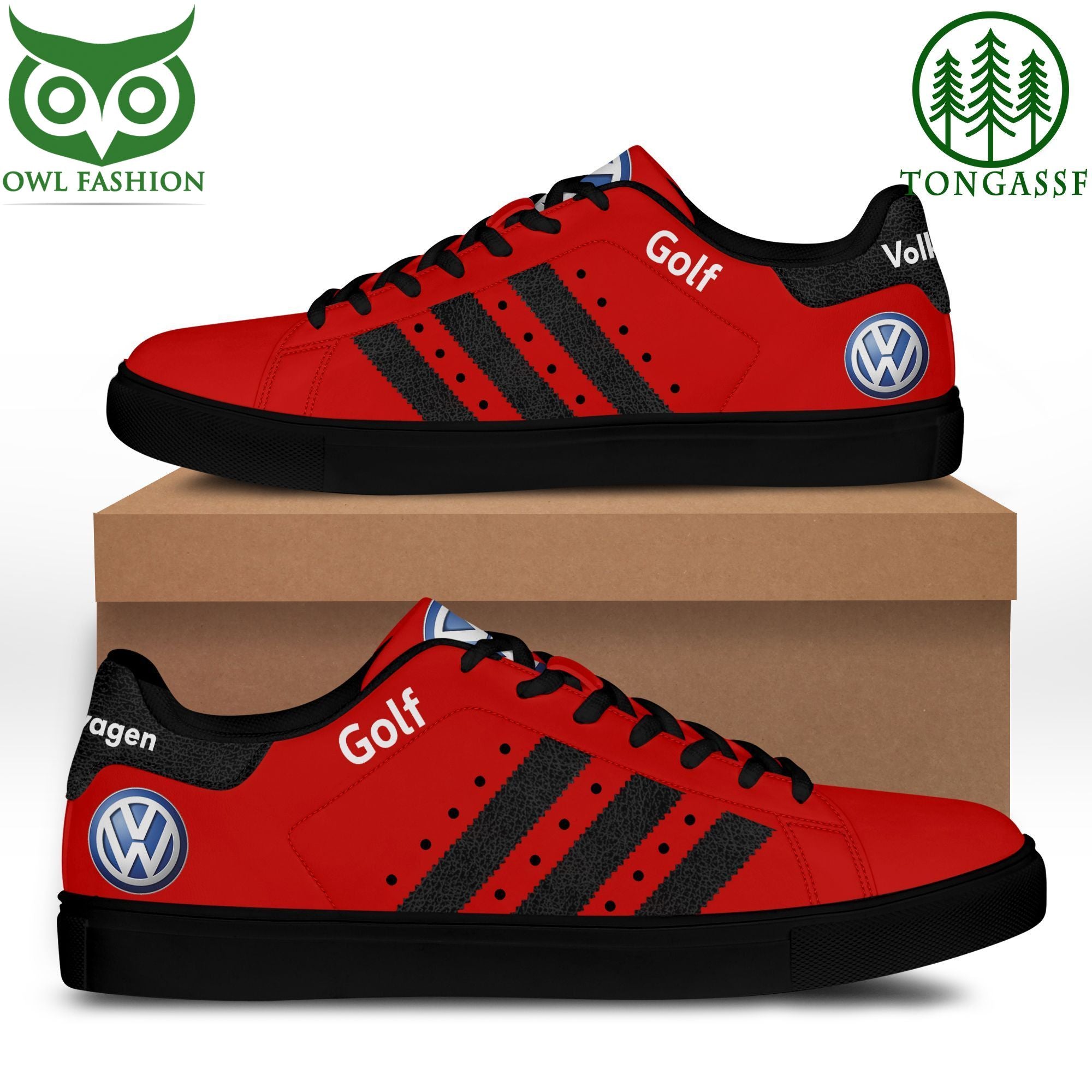 Ideafootwear Volkswagen Golf Skate Stan Shoes Sneakes For Men And Women