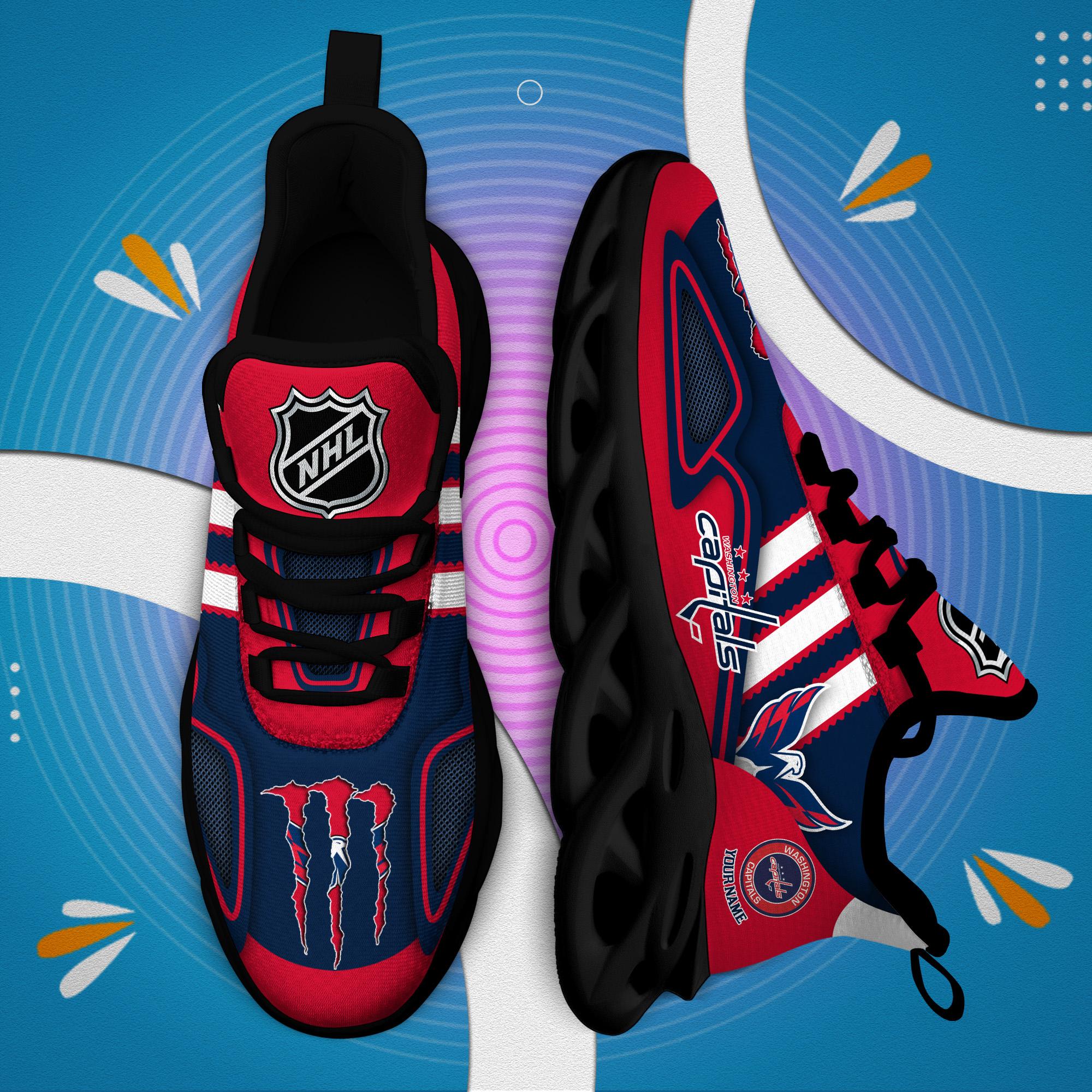 Ideafootwear Washington Capitals Max Soul Shoes Sneakers For Men And Women