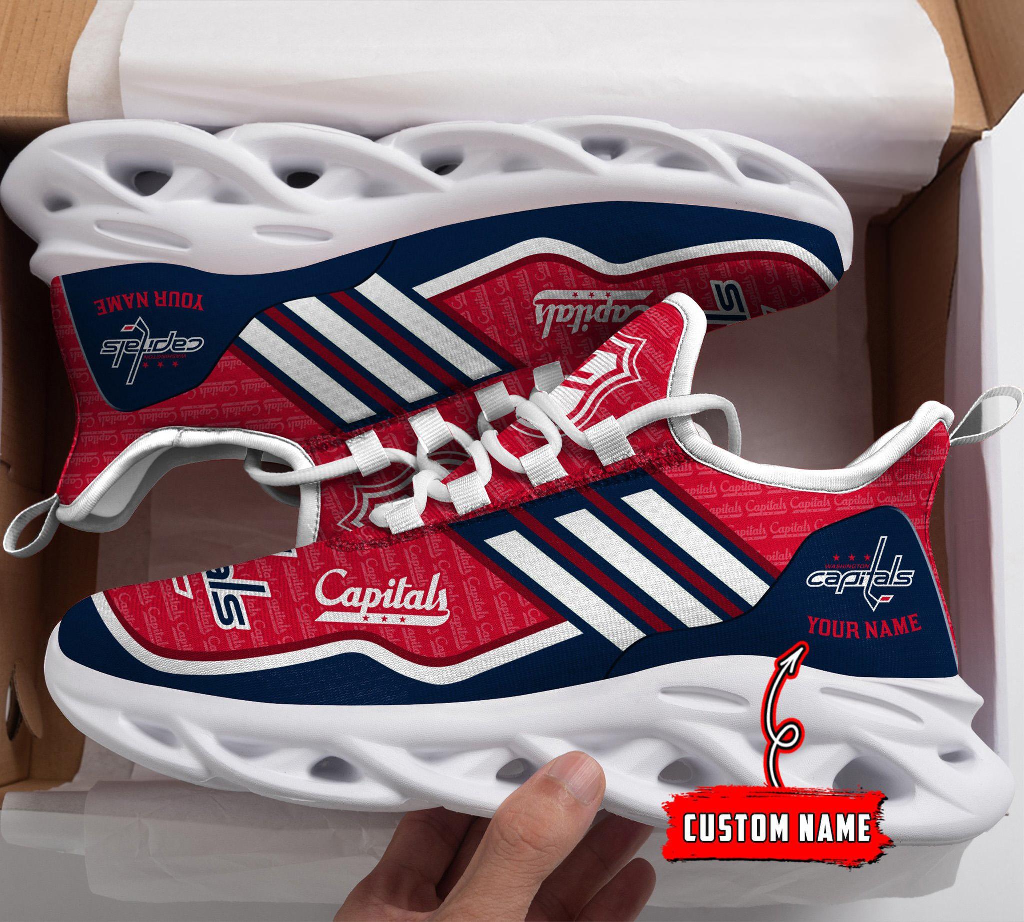 Ideafootwear Washington Capitals Max Soul Shoes Sneakers For Men And Women