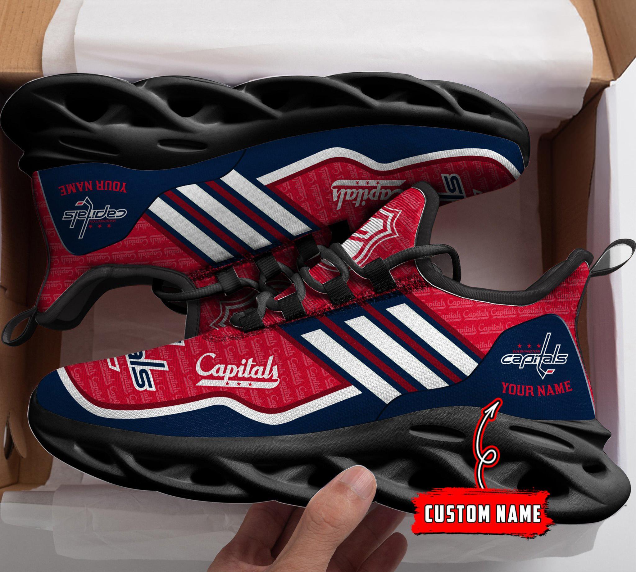 Ideafootwear Washington Capitals Max Soul Shoes Sneakers For Men And Women