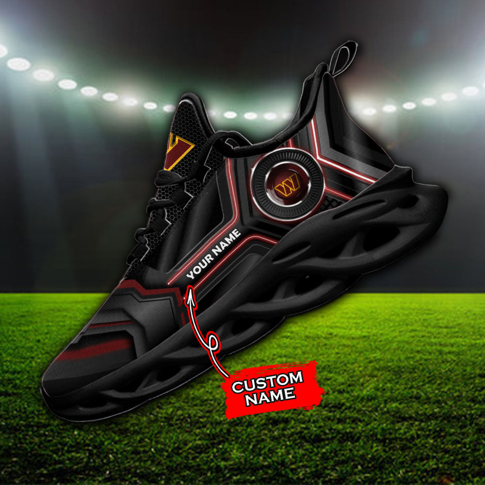 Ideafootwear Washington Commanders NFL Max Soul Shoes Sneakers For Men And Women