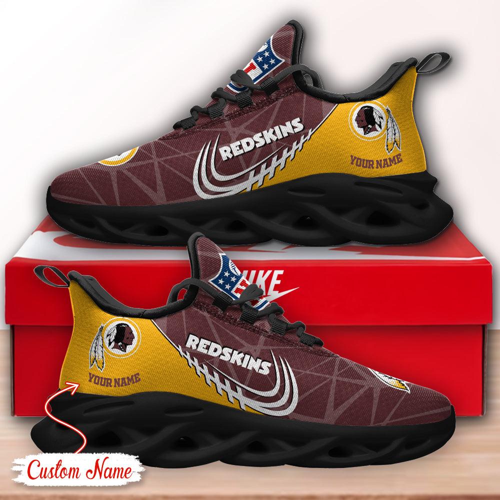 Ideafootwear Washington Commanders NFL Max Soul Shoes Sneakers For Men And Women