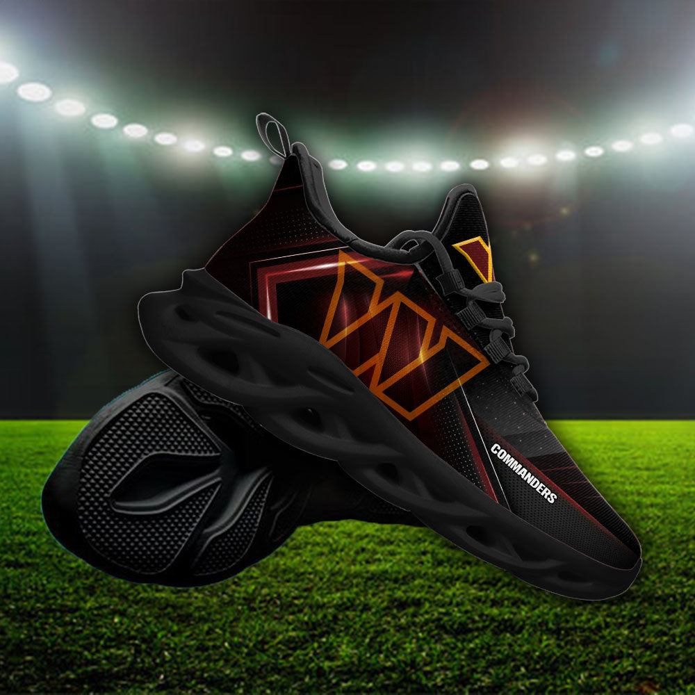 Ideafootwear Washington Commanders NFL Max Soul Shoes Sneakers For Men And Women