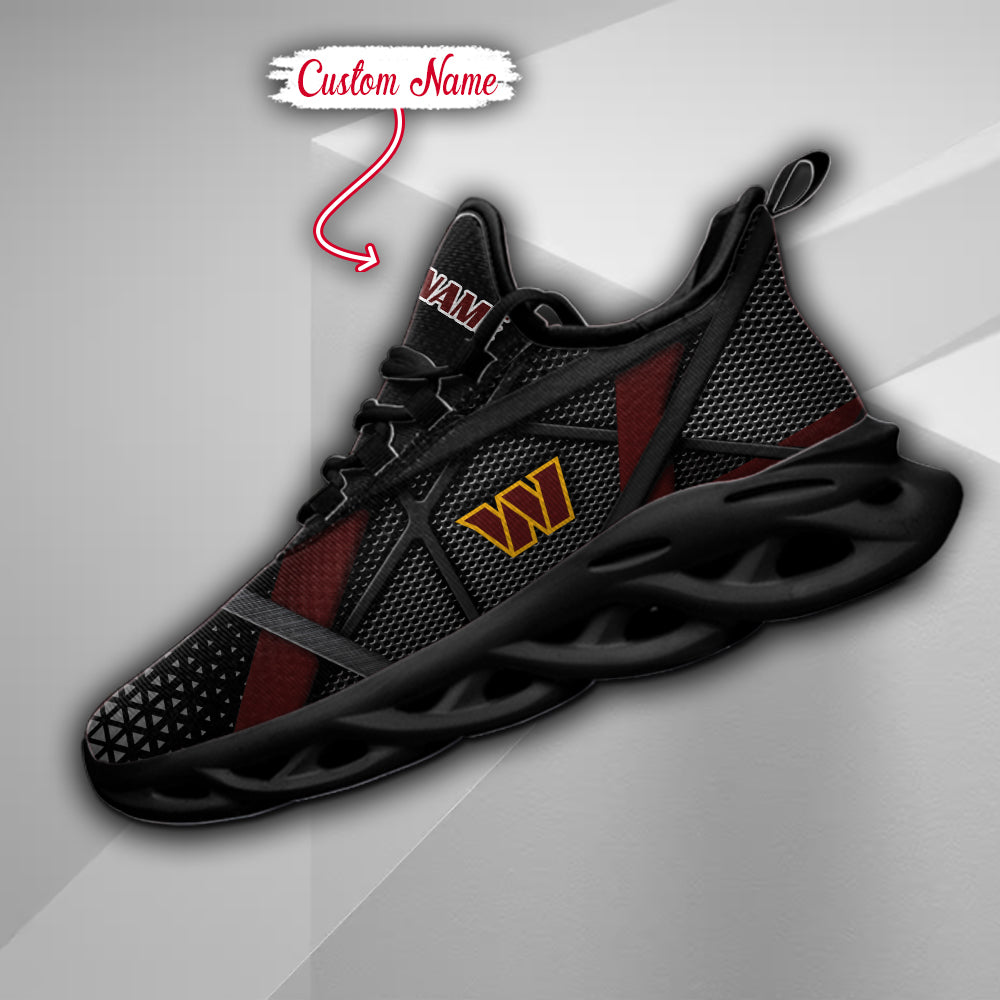 Ideafootwear Washington Commanders NFL Max Soul Shoes Sneakers For Men And Women
