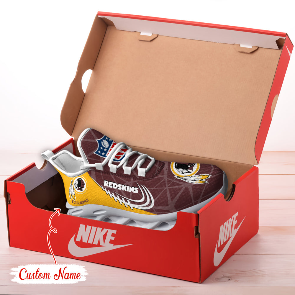 Ideafootwear Washington Commanders NFL Max Soul Shoes Sneakers For Men And Women