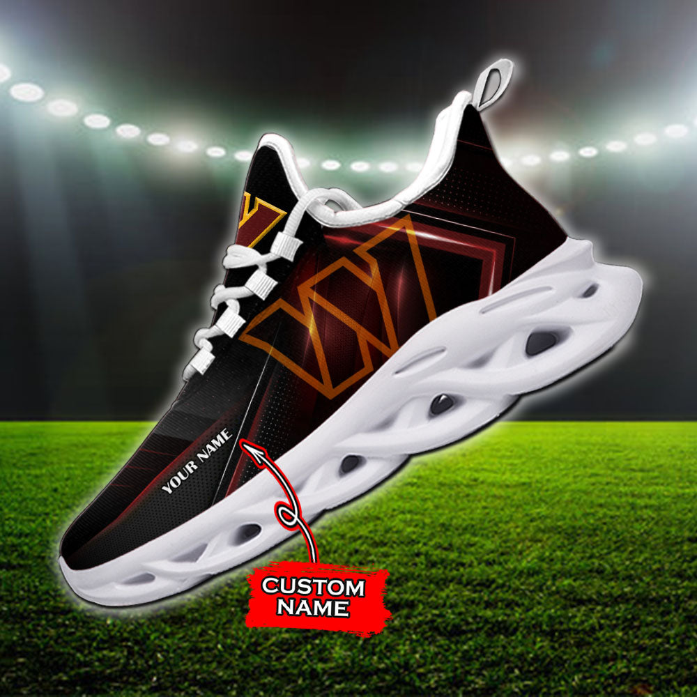 Ideafootwear Washington Commanders NFL Max Soul Shoes Sneakers For Men And Women