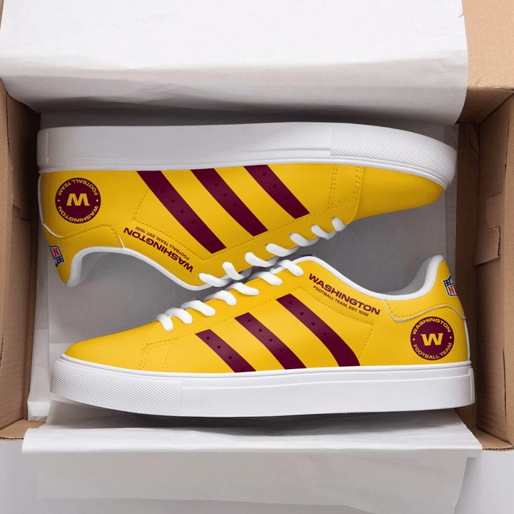 Ideafootwear Washington Commanders Skate Stan Shoes Sneakes For Men And Women