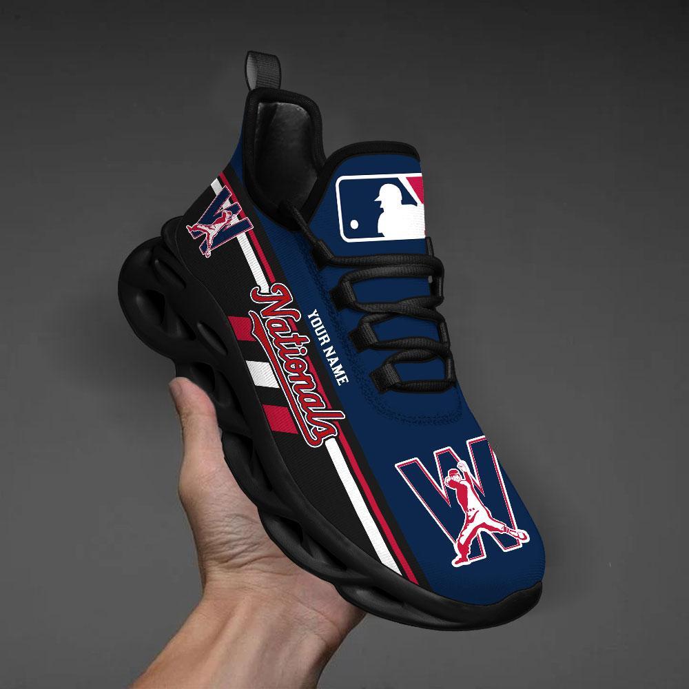 Ideafootwear Washington Nationals Max Soul Shoes Sneakers For Men And Women