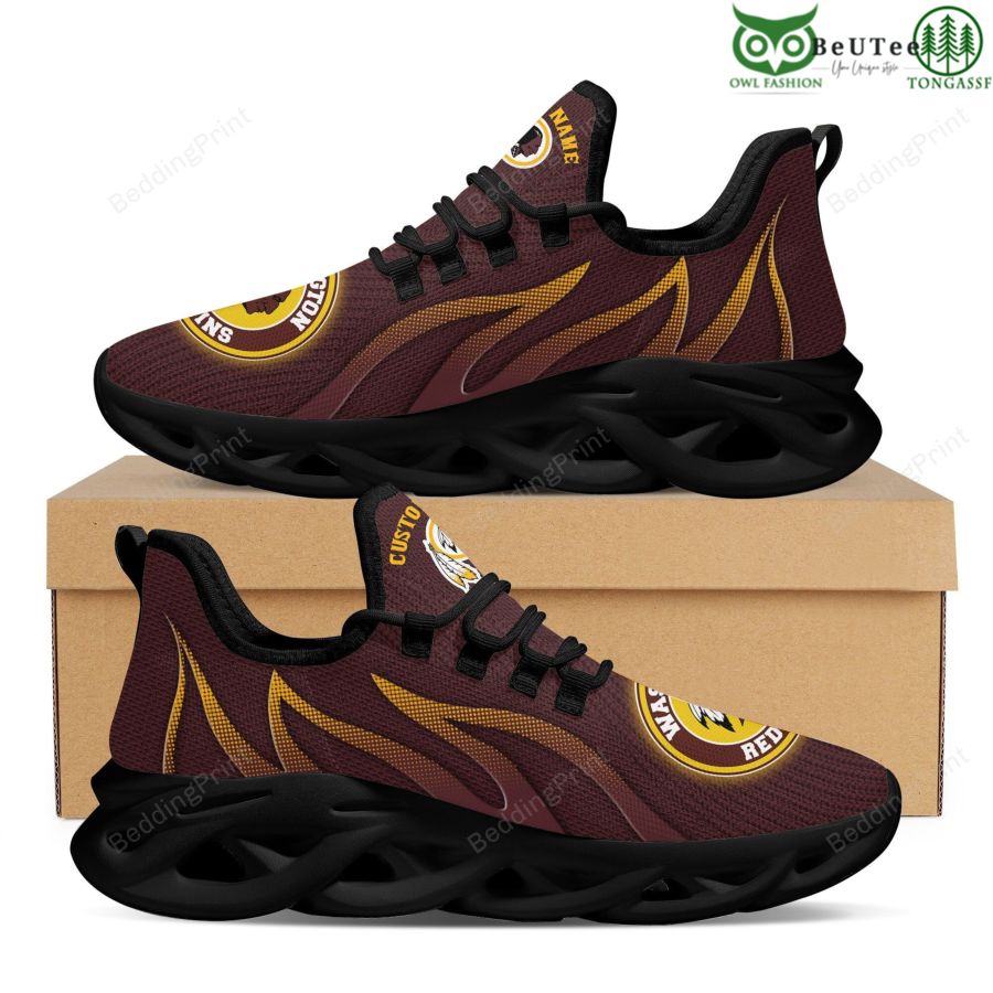 Ideafootwear Washington Redskins Max Soul Shoes Sneakers For Men And Women