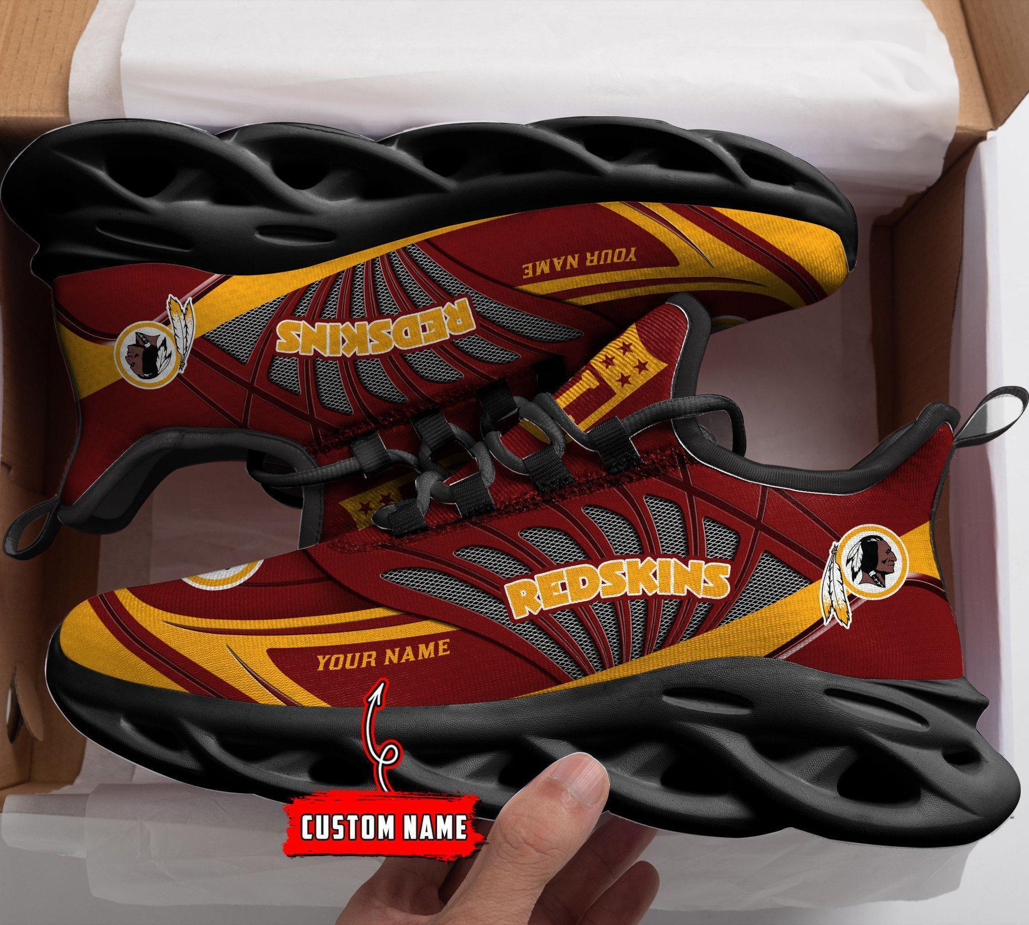 Ideafootwear Washington Redskins Max Soul Shoes Sneakers For Men And Women