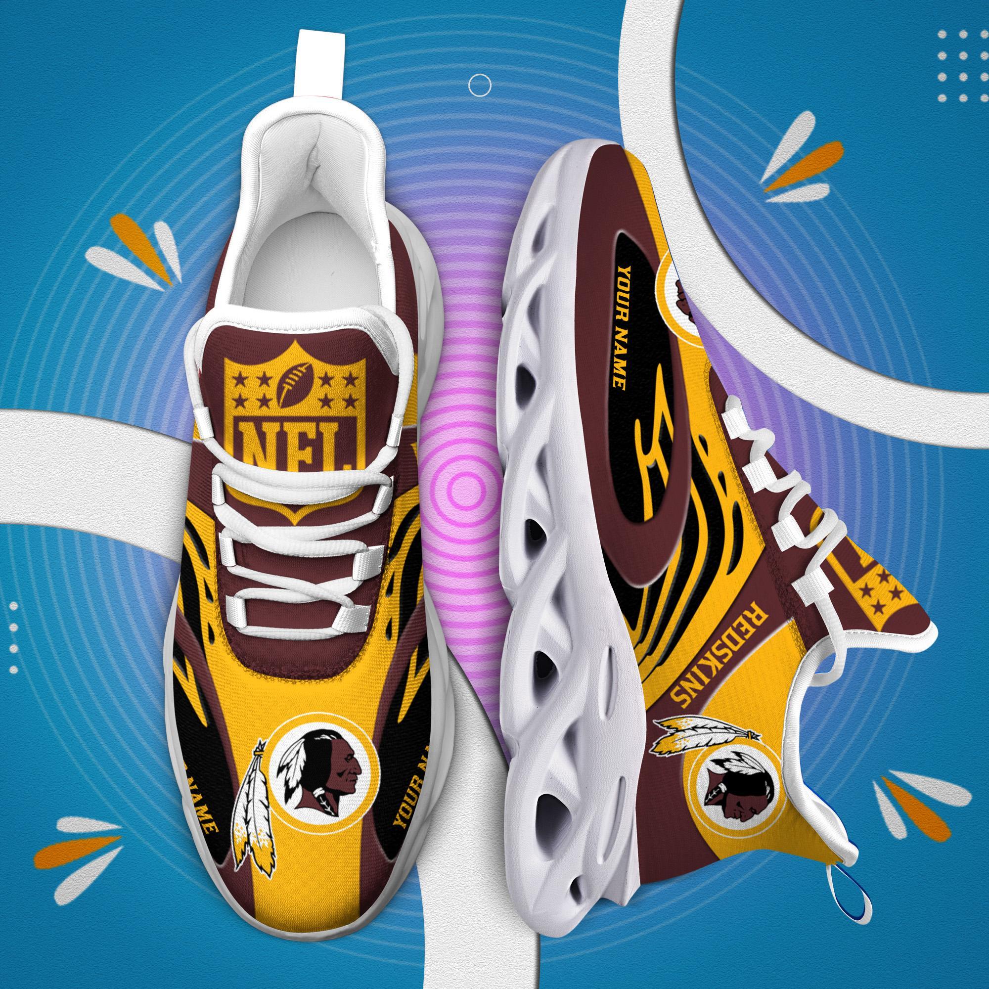 Ideafootwear Washington Redskins Max Soul Shoes Sneakers For Men And Women