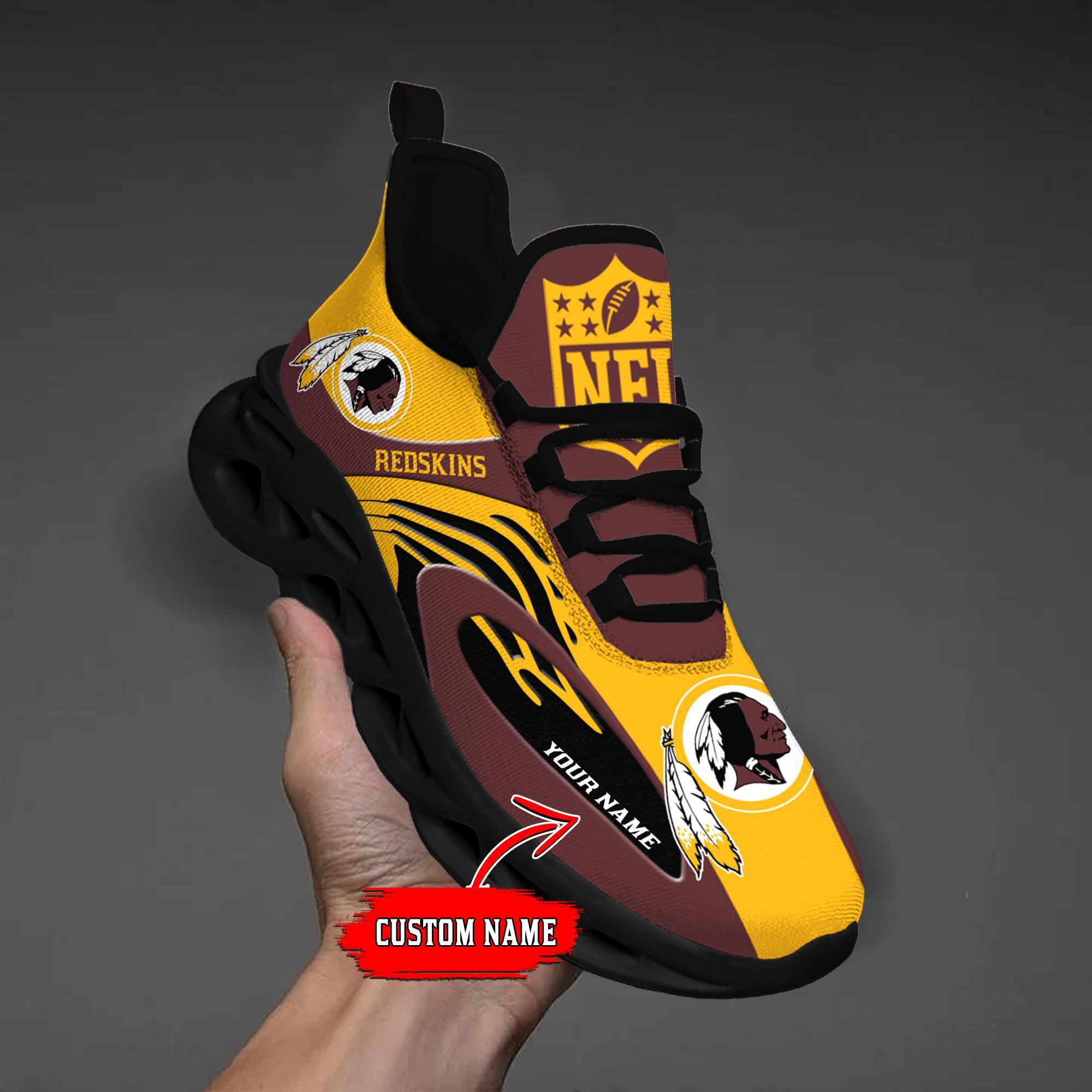 Ideafootwear Washington Redskins Max Soul Shoes Sneakers For Men And Women