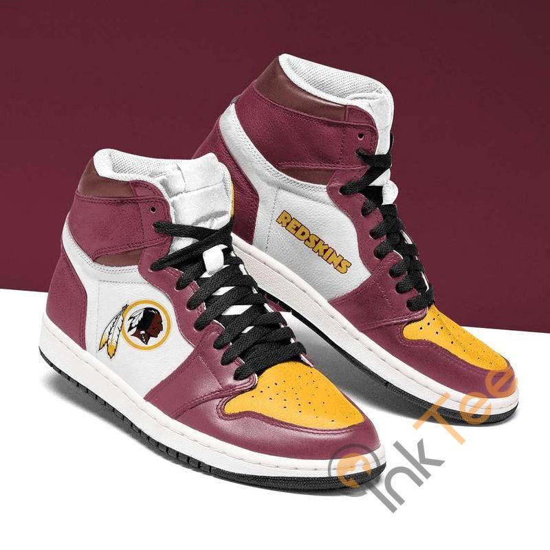 Ideafootwear Washington Redskins NFL AJ1 High Sneakers Shoes For Men And Women