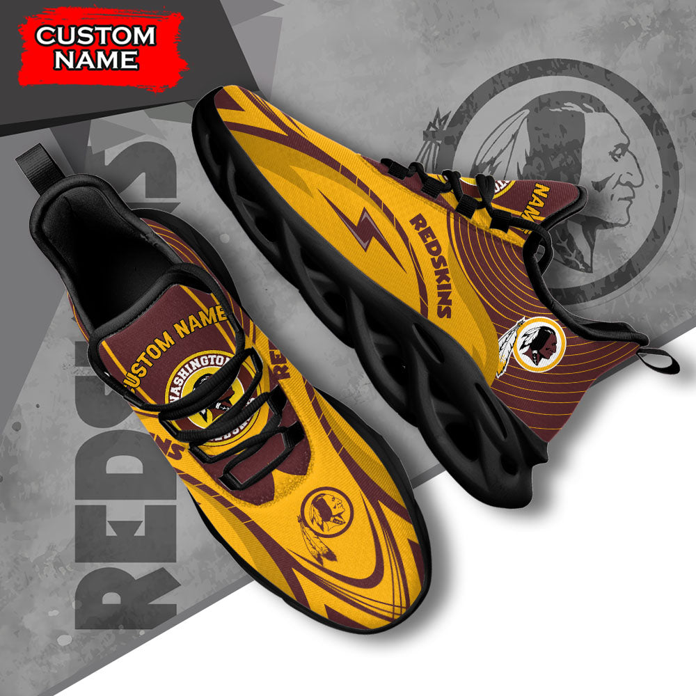 Ideafootwear Washington Redskins NFL Max Soul Shoes Sneakers For Men And Women