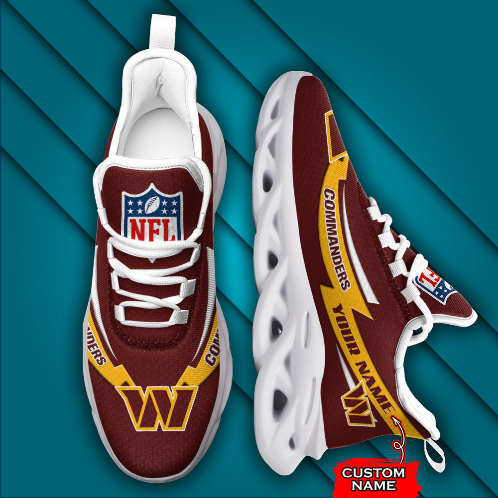 Ideafootwear Washington Redskins NFL Max Soul Shoes Sneakers For Men And Women