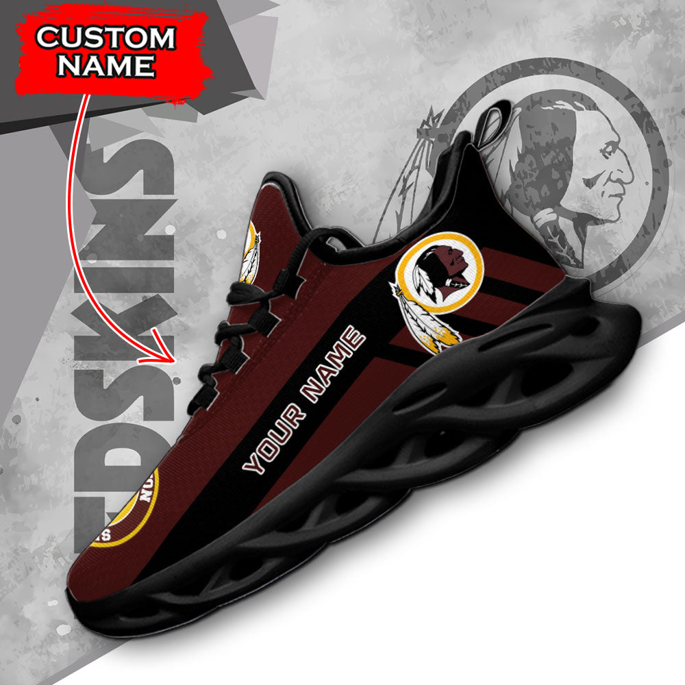 Ideafootwear Washington Redskins NFL Max Soul Shoes Sneakers For Men And Women