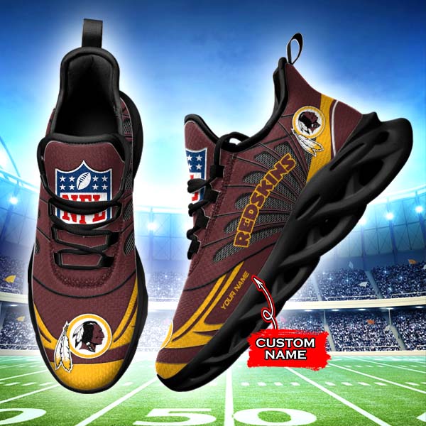 Ideafootwear Washington Redskins NFL Max Soul Shoes Sneakers For Men And Women