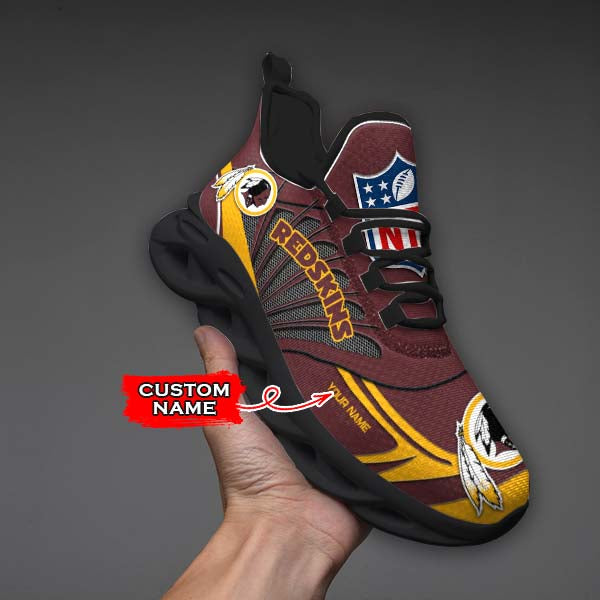 Ideafootwear Washington Redskins NFL Max Soul Shoes Sneakers For Men And Women