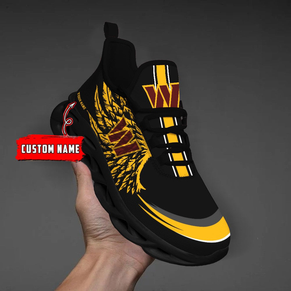 Ideafootwear Washington Redskins NFL Max Soul Shoes Sneakers For Men And Women