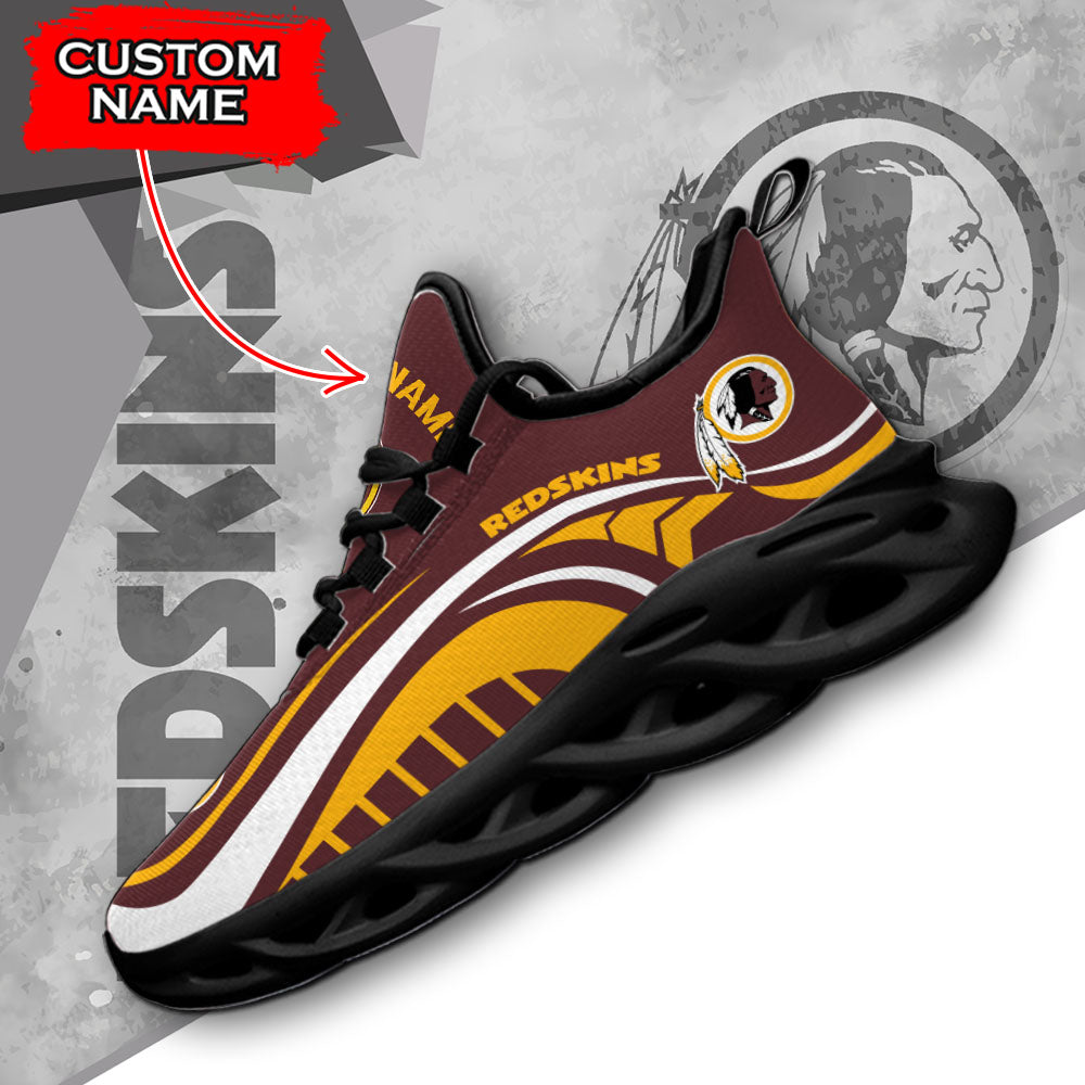 Ideafootwear Washington Redskins NFL Max Soul Shoes Sneakers For Men And Women