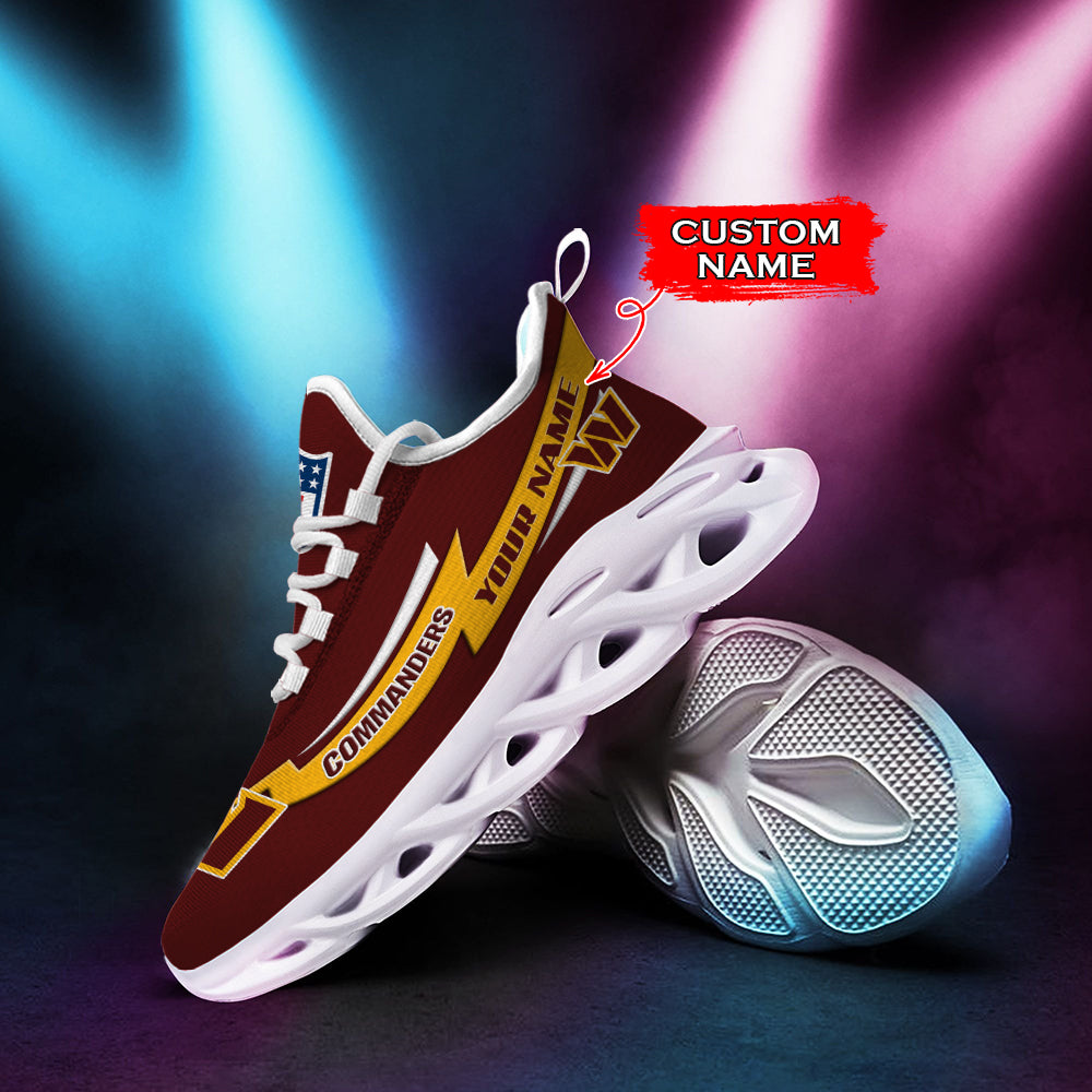 Ideafootwear Washington Redskins NFL Max Soul Shoes Sneakers For Men And Women