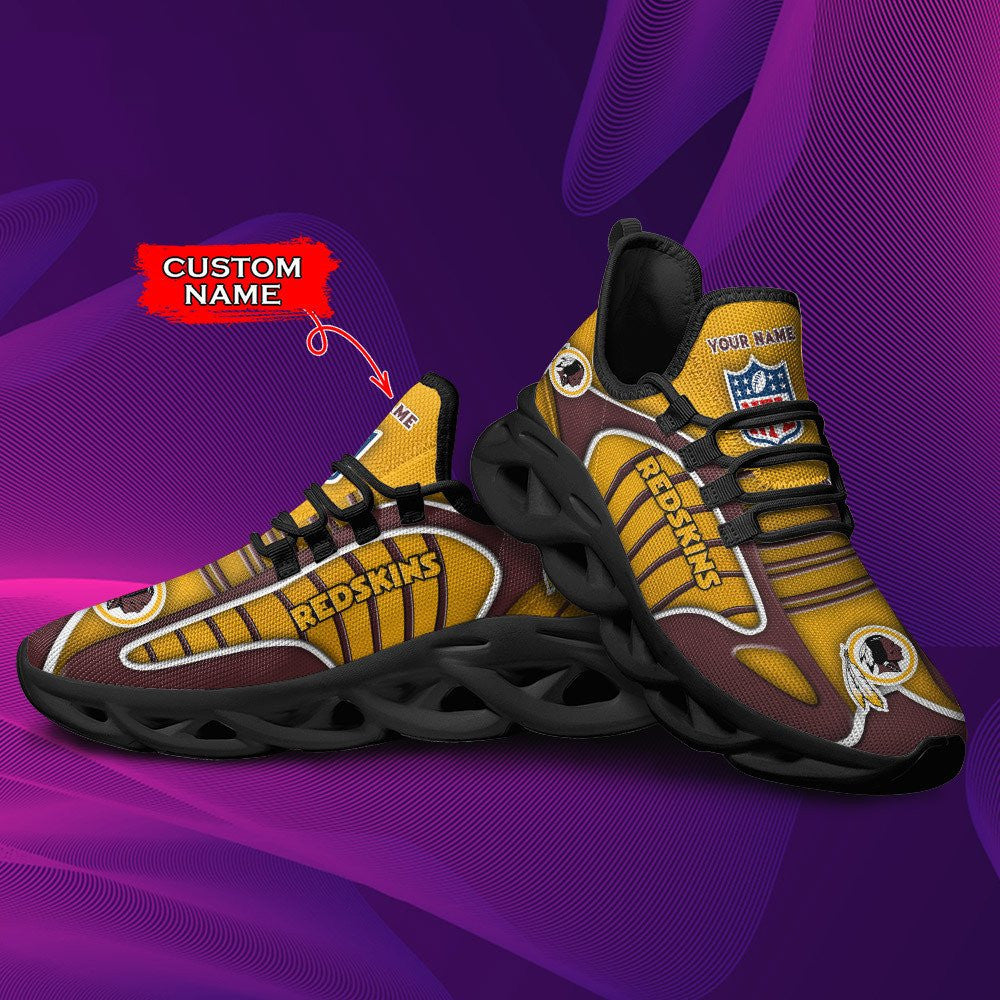 Ideafootwear Washington Redskins NFL Max Soul Shoes Sneakers For Men And Women