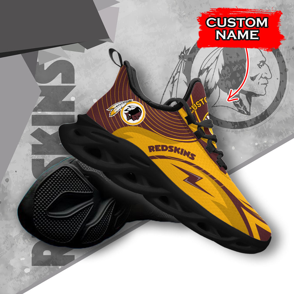 Ideafootwear Washington Redskins NFL Max Soul Shoes Sneakers For Men And Women