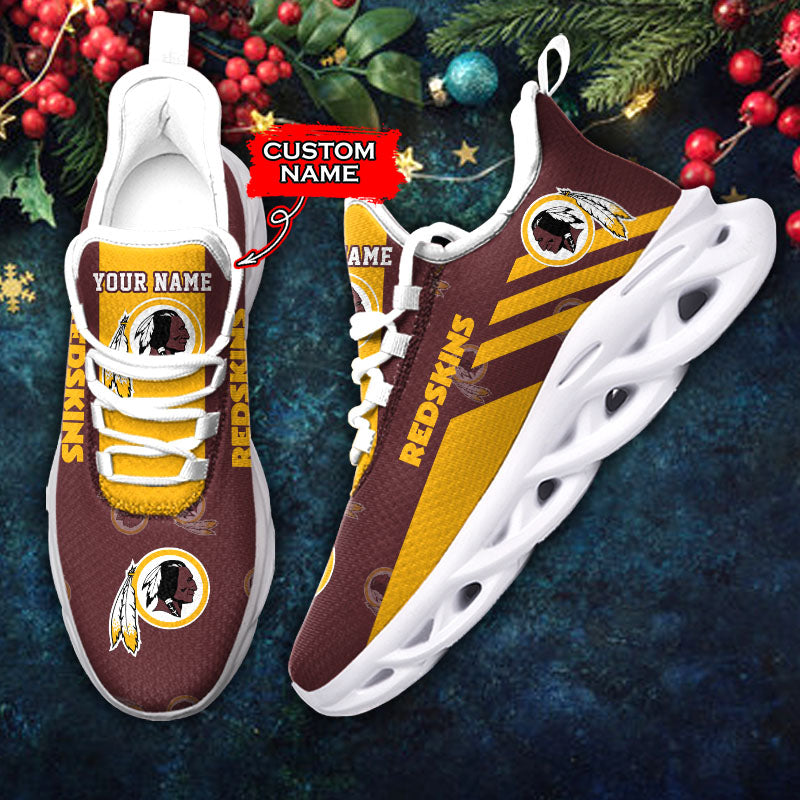 Ideafootwear Washington Redskins NFL Max Soul Shoes Sneakers For Men And Women
