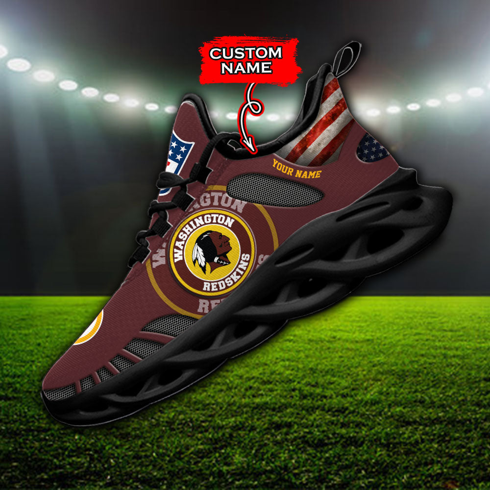 Ideafootwear Washington Redskins NFL Max Soul Shoes Sneakers For Men And Women