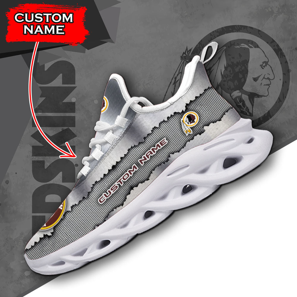Ideafootwear Washington Redskins NFL Max Soul Shoes Sneakers For Men And Women