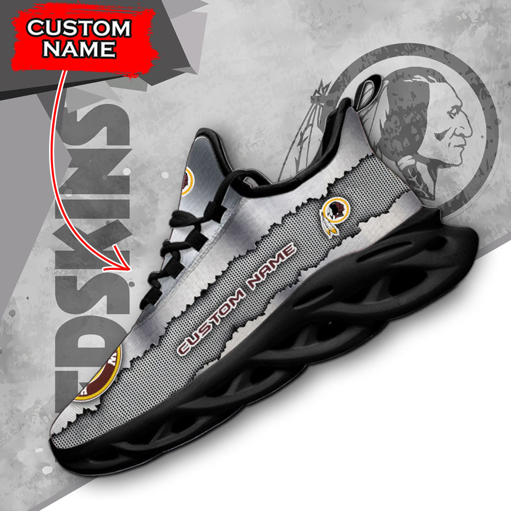 Ideafootwear Washington Redskins NFL Max Soul Shoes Sneakers For Men And Women