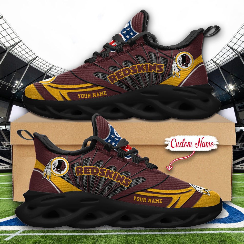 Ideafootwear Washington Redskins NFL Max Soul Shoes Sneakers For Men And Women