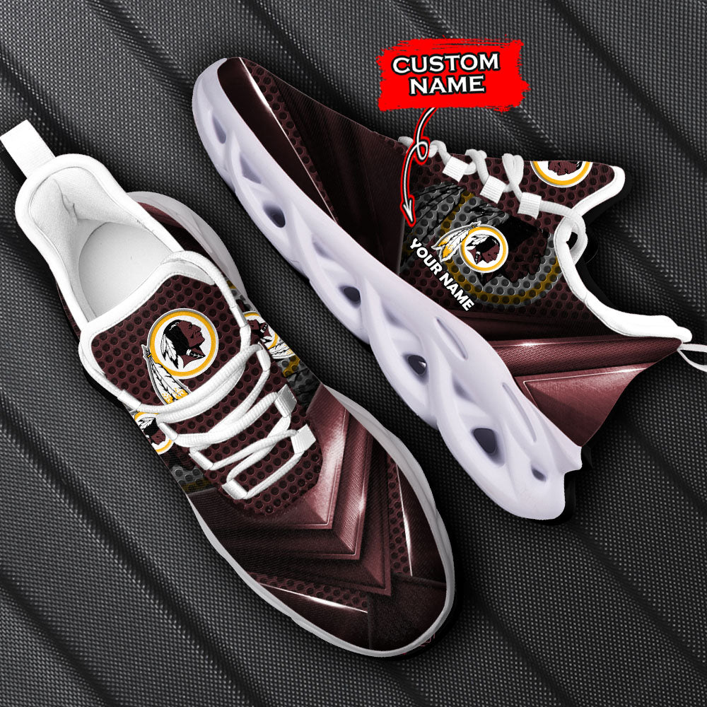 Ideafootwear Washington Redskins NFL Max Soul Shoes Sneakers For Men And Women