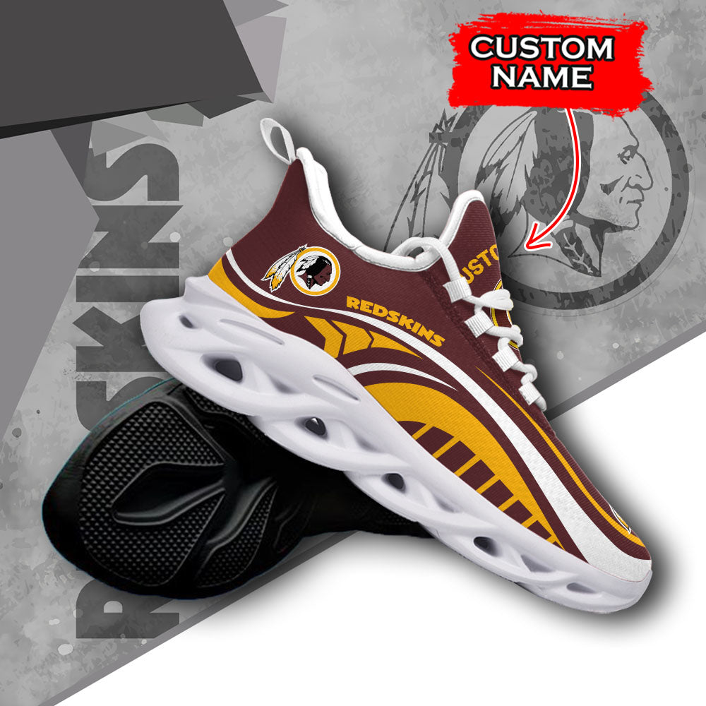 Ideafootwear Washington Redskins NFL Max Soul Shoes Sneakers For Men And Women