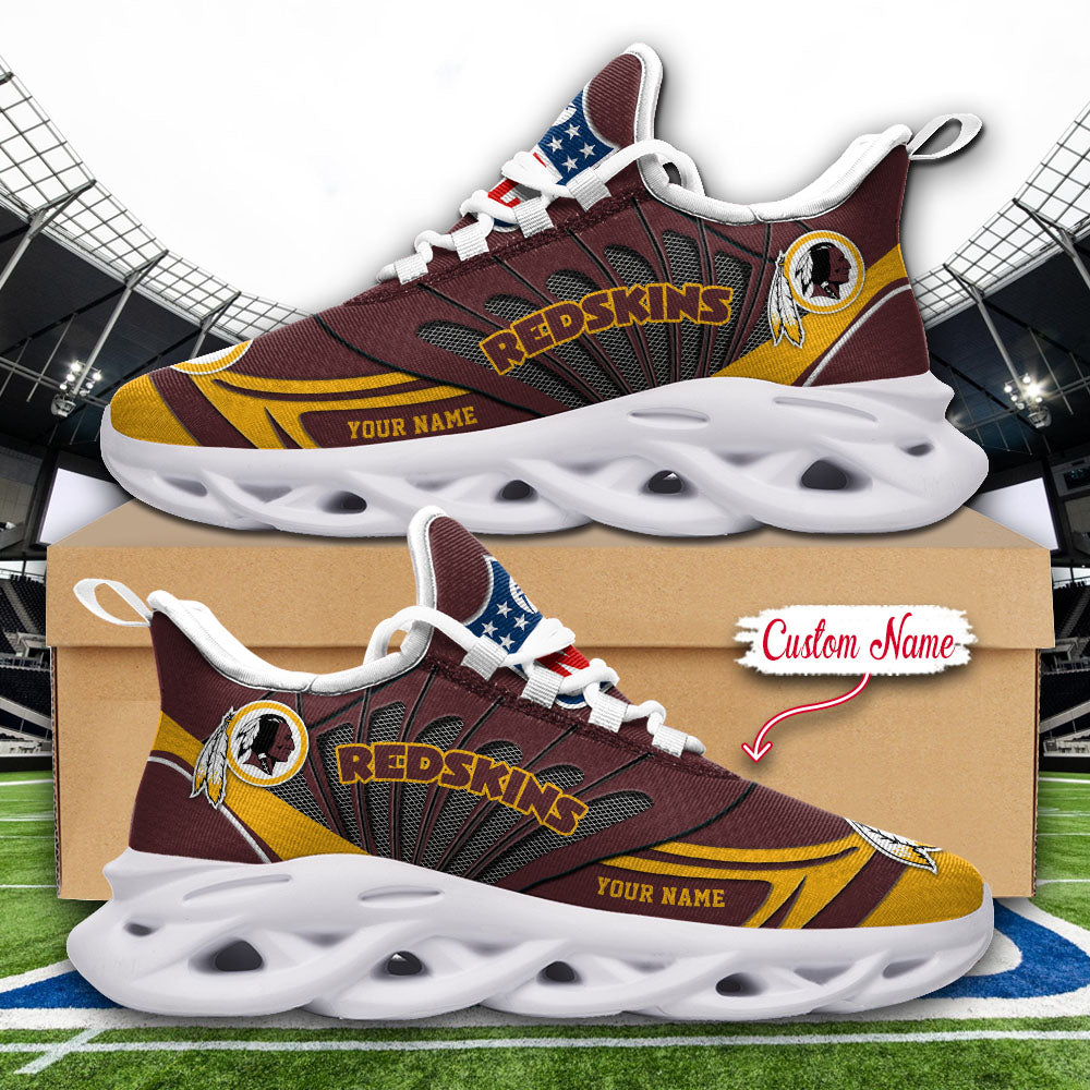 Ideafootwear Washington Redskins NFL Max Soul Shoes Sneakers For Men And Women