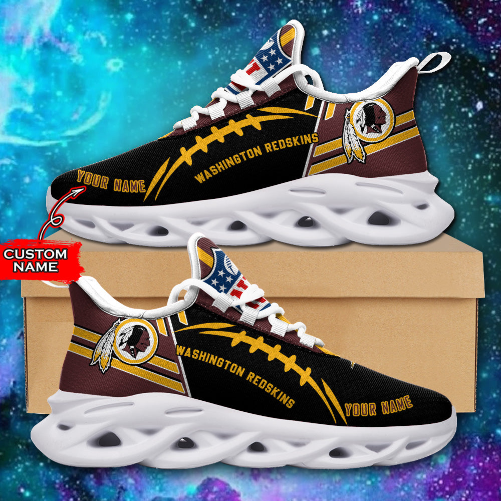 Ideafootwear Washington Redskins NFL Max Soul Shoes Sneakers For Men And Women