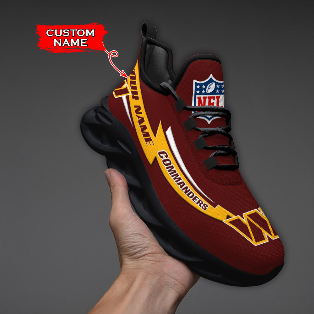 Ideafootwear Washington Redskins NFL Max Soul Shoes Sneakers For Men And Women