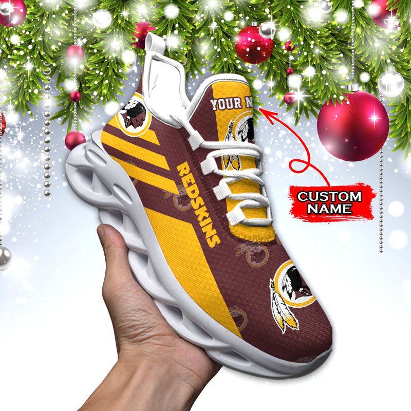 Ideafootwear Washington Redskins NFL Max Soul Shoes Sneakers For Men And Women