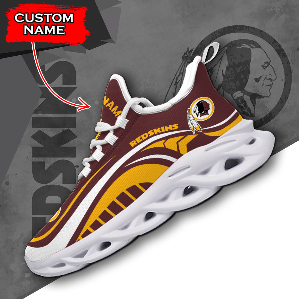 Ideafootwear Washington Redskins NFL Max Soul Shoes Sneakers For Men And Women