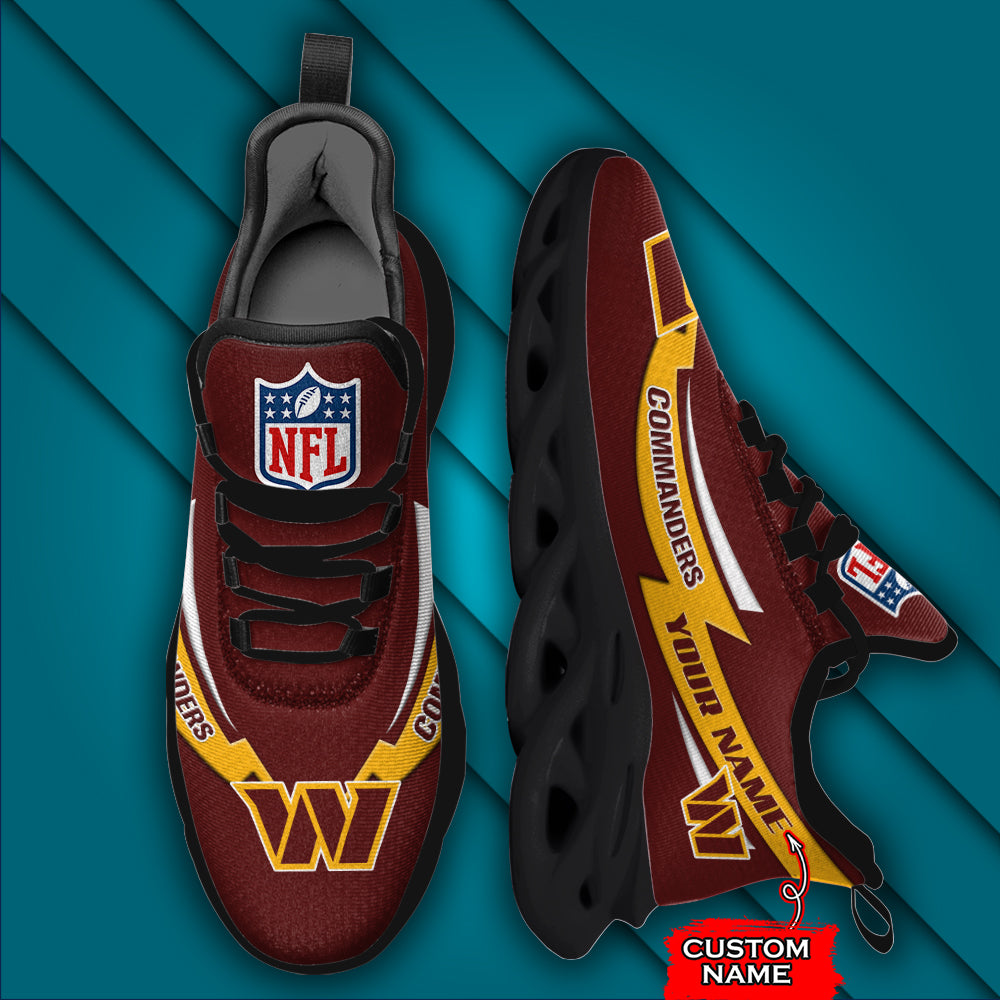 Ideafootwear Washington Redskins NFL Max Soul Shoes Sneakers For Men And Women