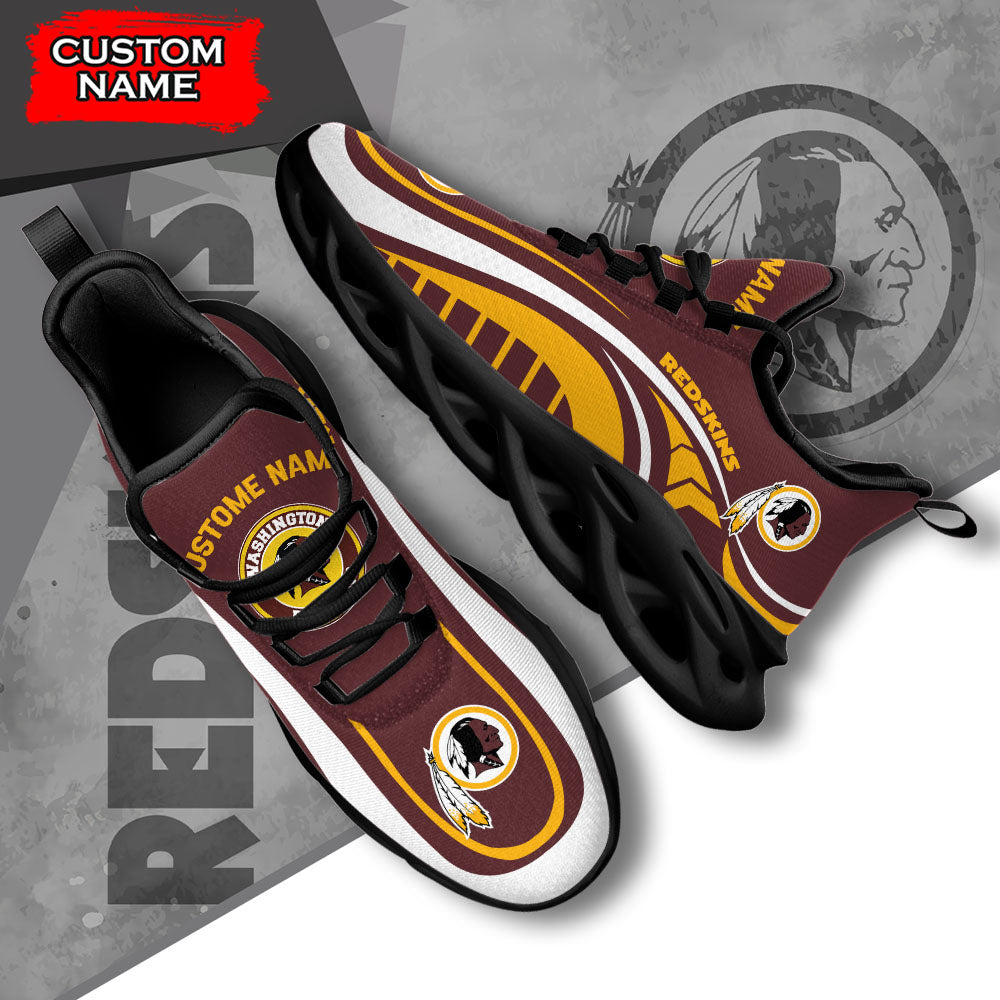 Ideafootwear Washington Redskins NFL Max Soul Shoes Sneakers For Men And Women