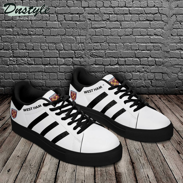 Ideafootwear West Ham United FC Skate Stan Shoes Sneakes For Men And Women