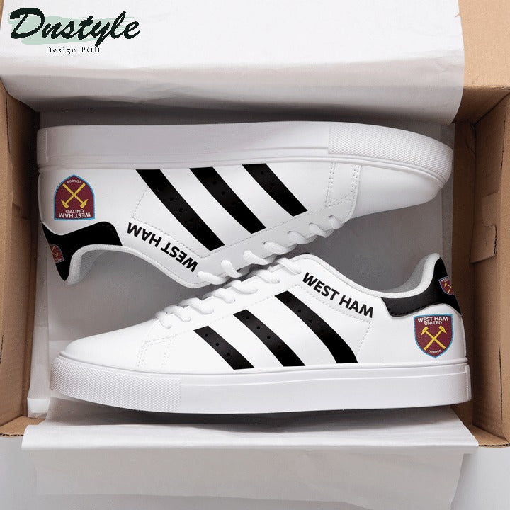 Ideafootwear West Ham United FC Skate Stan Shoes Sneakes For Men And Women